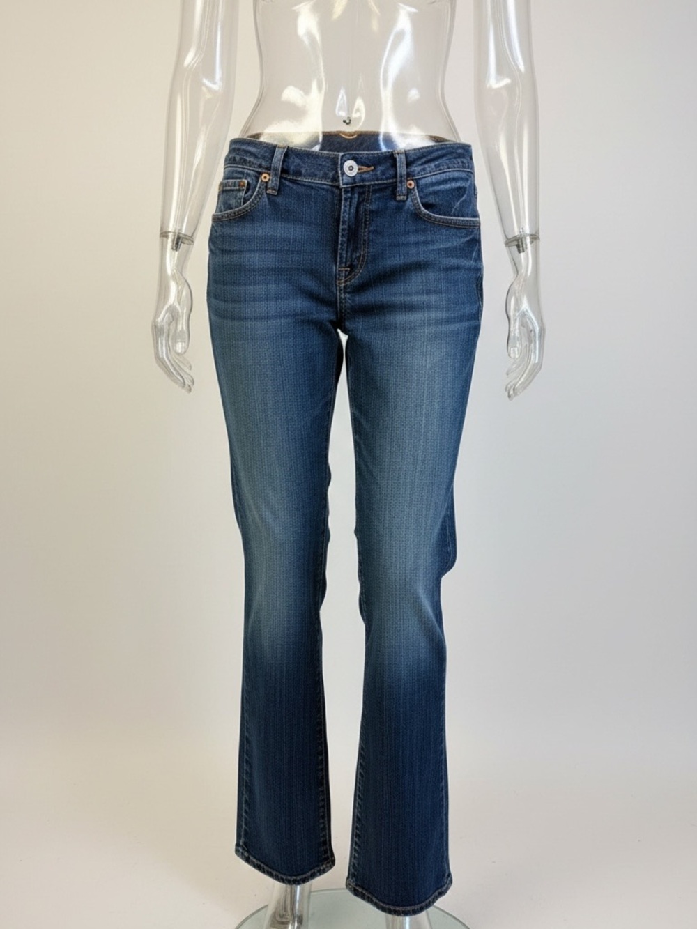 Lucky Brand Retro Rider Women’s 8/29 Bootcut Flare Jeans Regular Y2K